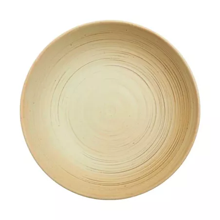 Bowl Redondo de Ceramica de 27.5 x 7 Centimetros de Color Bronce RUSTIC 22463-BZ