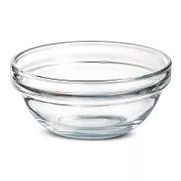 Bowl de Vidrio Redondo Empilable de 10 Centimetros ARC 10019