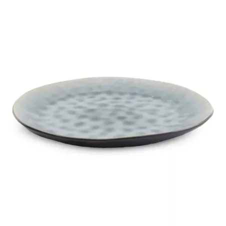 Plato Redondo de Ceramica 27.8 Centimetros Verde BELLARTE LDX-P00149
