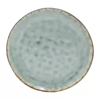 Plato Redondo de Ceramica 20 Centimetros Verde BELLARTE LDX-P00150