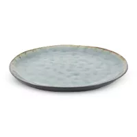Plato Redondo de Ceramica 20 Centimetros Verde BELLARTE LDX-P00150 2