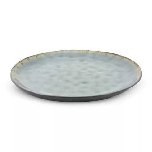 Plato Redondo de Ceramica 20 Centimetros Verde BELLARTE LDX-P00150