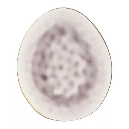 Plato Ovalado de Ceramica 20 x 16.5 Centimetros Negro BELLARTE LDX-P00155