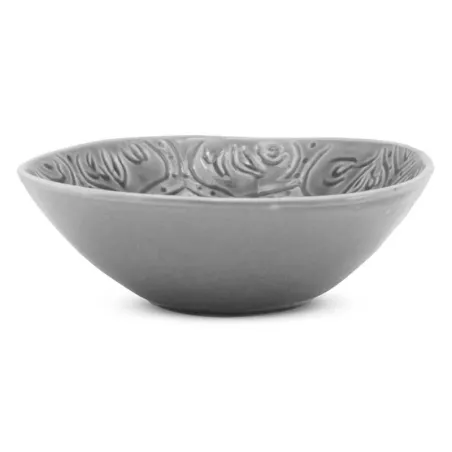 Bowl Cuadrado de Ceramica 18 x 6 Centimetros Gris BELLARTE LDX-W00075