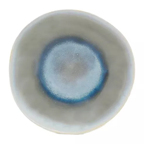 Bowl Redondo de Ceramica 20 x 4.3 Centimetros Celeste BELLARTE LDX-W00072