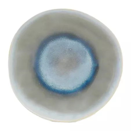 Bowl Redondo de Ceramica 20 x 4.3 Centimetros Celeste BELLARTE LDX-W00072