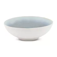 Bowl Redondo de Ceramica 17.5 x 6 Centimetros Celeste BELLARTE LDX-W00073