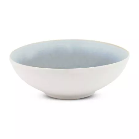 Bowl Redondo de Ceramica 17.5 x 6 Centimetros Celeste BELLARTE LDX-W00073