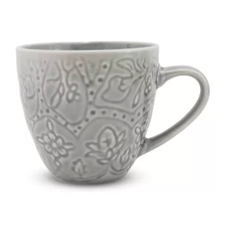 Jarra de Ceramica 12 Onzas Gris BELLARTE LDX-B00029