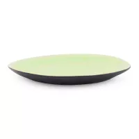 Plato Ovalado de Ceramica 20.5 x 17 Centimetros Verde BELLARTE LDX-P00040 2