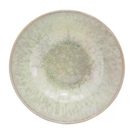 Bowl de Ceramica Redondo de 17.5 x 6 Centimetros de Color Verde BELLARTE LDX-W00541