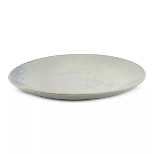 Plato de Ceramica Redondo de 27.5 Centimetros de Color Gris BELLARTE LDX-P00714