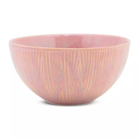 Bowl Redondo de Ceramica 15 x 8 Centimetros Rosado BELLARTE LDX-W00482