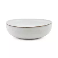 Bowl de Ceramica Redondo de 18 x 6 Centimetros de Color Gris BELLARTE LDX-W00468