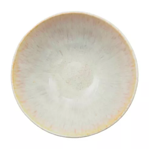 Bowl de Ceramica Redondo de 16.5 x 7.5 Centimetros de Color Blanco BELLARTE LDX-W00539