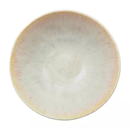 Bowl de Ceramica Redondo de 16.5 x 7.5 Centimetros de Color Blanco BELLARTE LDX-W00539