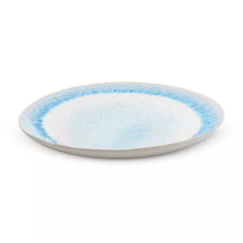 Plato de Ceramica Redondo de 26 Centimetros de Color Blanco BELLARTE LDX-P00634