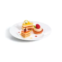 Plato de Vidrio Redondo de Borde Ancho para Restaurante de 19.5 Centimetros ARC 22530 2