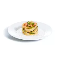 Plato de Vidrio Redondo de Borde Ancho para Restaurante de 25.2 Centimetros ARC P3972 2