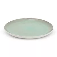 Plato de Ceramica Redondo de 26 Centimetros de Color Verde BELLARTE LDX-P00609 2