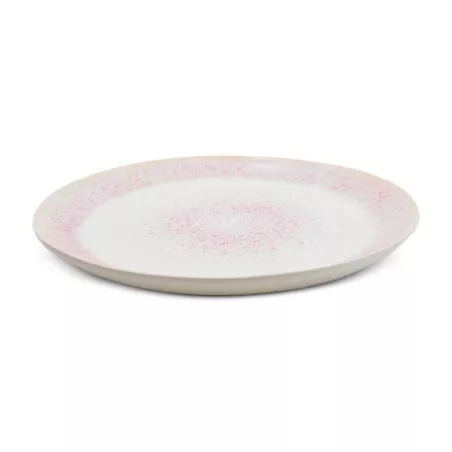 Plato de Ceramica Redondo de 26 Centimetros de Color Blanco BELLARTE LDX-P00632