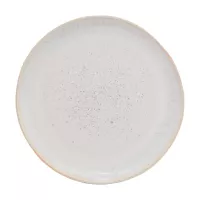 Plato de Ceramica Redondo de 20 Centimetros de Color Blanco BELLARTE LDX-P00633