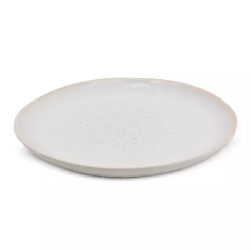 Plato de Ceramica Redondo de 20 Centimetros de Color Blanco BELLARTE LDX-P00633