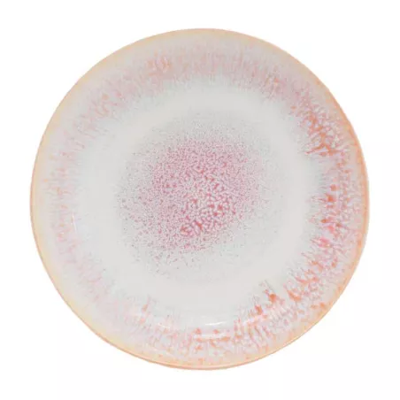 Bowl de Ceramica Redondo de 20 x 4 Centimetros de Color Blanco BELLARTE LDX-W00464