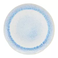 Plato de Ceramica Redondo de 20 Centimetros de Color Blanco BELLARTE LDX-P00635