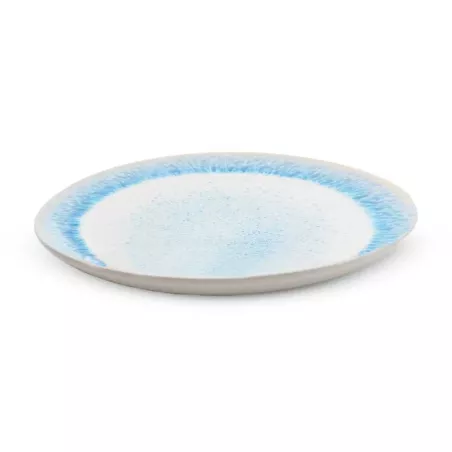 Plato de Ceramica Redondo de 20 Centimetros de Color Blanco BELLARTE LDX-P00635