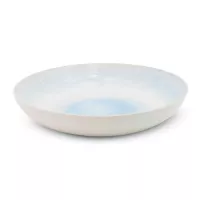 Bowl de Ceramica Redondo de 20 x 4 Centimetros de Color Blanco BELLARTE LDX-W00465