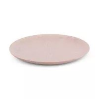 Plato Redondo de Ceramica 27.5 Centimetros Palo Rosa BELLARTE LDX-P00651 2