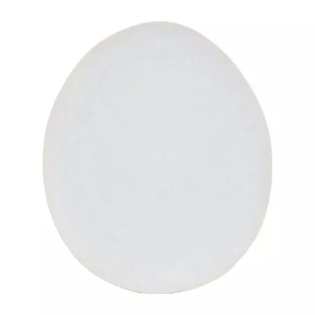 Plato Ovalado de Ceramica  21.5 x 18 Centimetros Blanco BELLARTE LDX-P00654