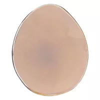 Plato Ovalado de Ceramica 28.5 x 24 Centimetros Palo Rosa BELLARTE LDX-P00031