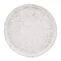 Plato Redondo de Ceramica 21 x 1.5 Centimetros Beige BELLARTE LDX-P00436