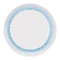 Plato Redondo de Ceramica 28 Centimetros Blanco BELLARTE LDX-P00288
