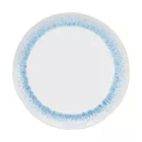 Plato Redondo de Ceramica 20.5 Centimetros Blanco BELLARTE LDX-P00289