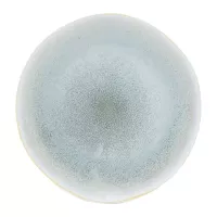 Plato Redondo de Ceramica 22 Centimetros Celeste BELLARTE LDX-P00093