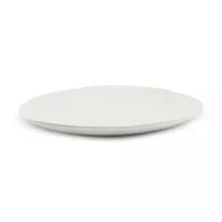 Plato Redondo de Ceramica 27.5 Centimetros Blanco BELLARTE LDX-P00125 2
