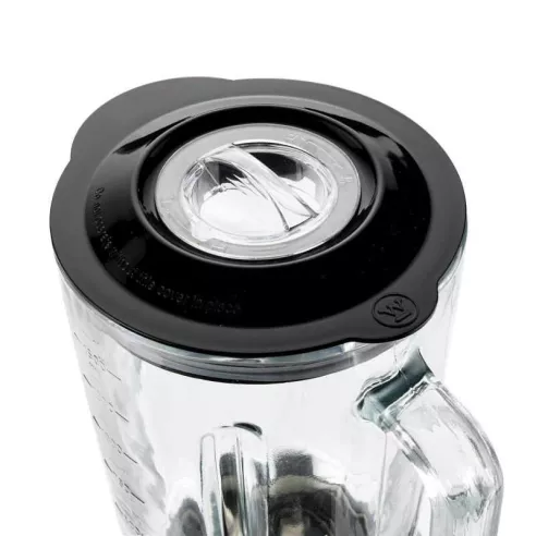 Licuadora de Acero Inoxidable de 3 Velocidades con Frasco de Vidrio para 1.5 Litros Color Negro WESTINGHOUSE WKBE221BK