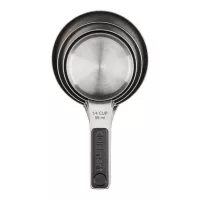 Tazas para Medir Magneticas de Acero Inoxidable, Set de 4 Unidades CUISINART CTG-00-4MMC