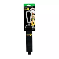 Correa para Almacenamiento Resistente de 18 Pulgadas con Gancho de Color Negro WRAP-IT 100-HNH-18BL