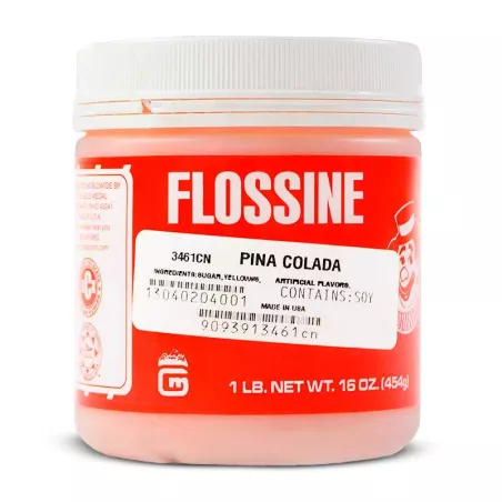 Saborizante para Algodon de Azucar con Sabor a Pina Colada de 454 Gramos GOLD MEDAL 3461