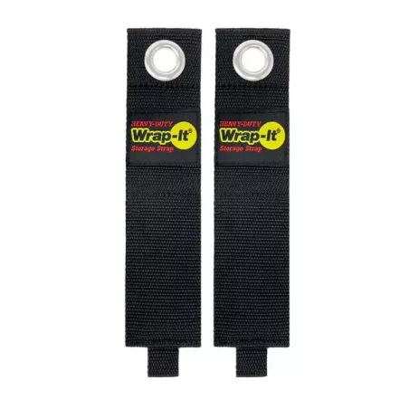Correa para Almacenamiento Resistente de 17 Pulgadas de Color Negro, Set de 2 Unidades WRAP-IT 102-40BX
