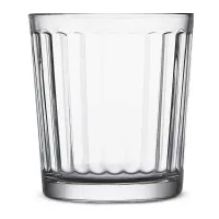 Vaso Dof de Vidrio Moonstone Pattern de 13.5 Onzas, Set de 4 Unidades GIBSON 141404.04