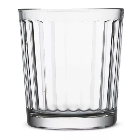Vaso Dof de Vidrio Moonstone Pattern de 13.5 Onzas, Set de 4 Unidades GIBSON 141404.04