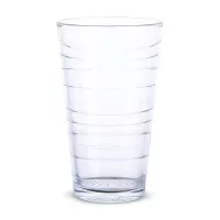 Vaso para Bebidas de Vidrio Swirl Pattern de 16 Onzas, Set de 4 Unidades GIBSON 141406.04