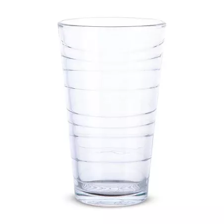 Vaso para Bebidas de Vidrio Swirl Pattern de 16 Onzas, Set de 4 Unidades GIBSON 141406.04