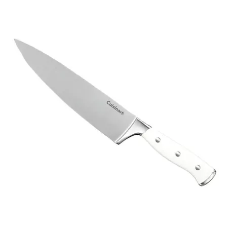 Cuchillo Chef de Acero Inoxidable de 8 Pulgadas Coleccion White Triple Rivet CUISINART C77WTR-8CF
