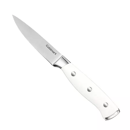 Cuchillo Paring de Acero Inoxidable de 3.5 Pulgadas Coleccion White Triple Rivet CUISINART C77WTR-3PR